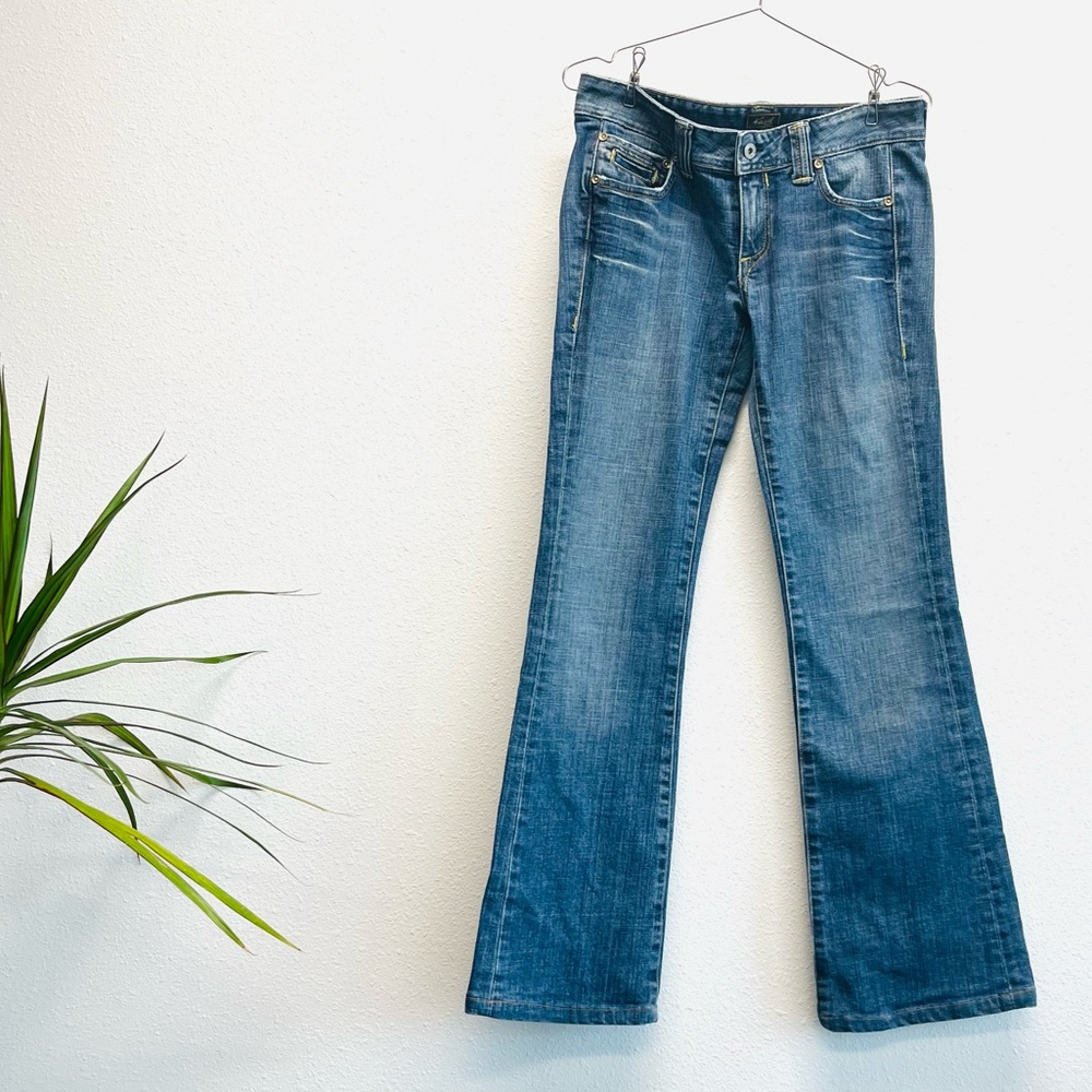 Kasil by David Lim Low Rise Flare Jeans